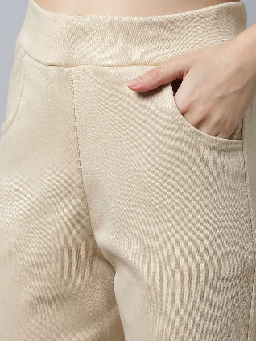 women pack of 2 solid woolen jeggings - 21639930 -  Standard Image - 4