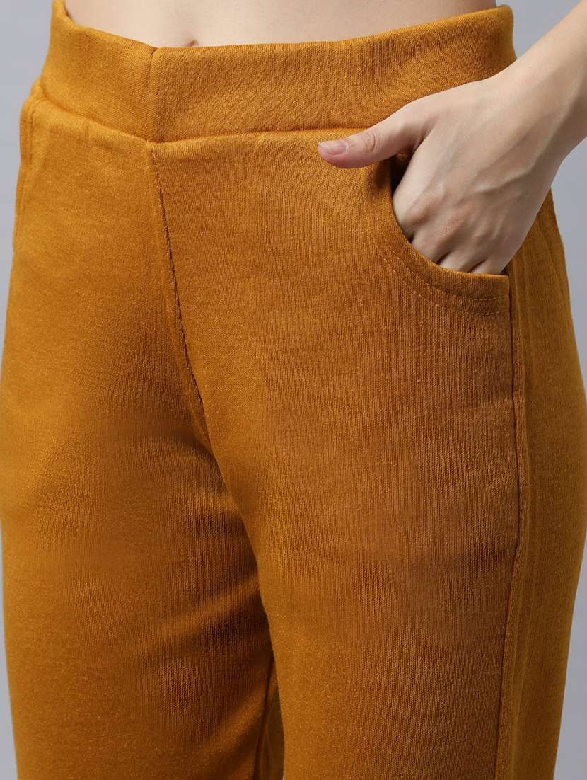 women pack of 2 plain woolen pants - 21639944 -  Standard Image - 4