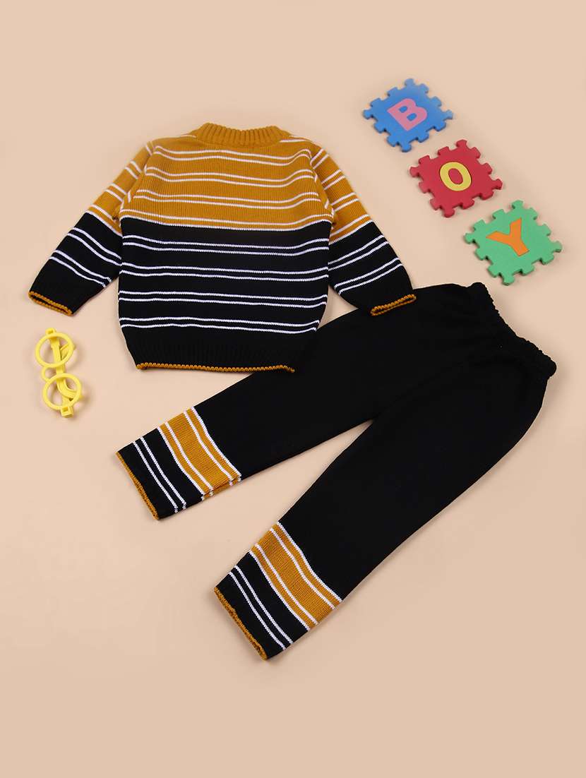 boys self designed long sleeve full length set - 21639973 -  Standard Image - 1