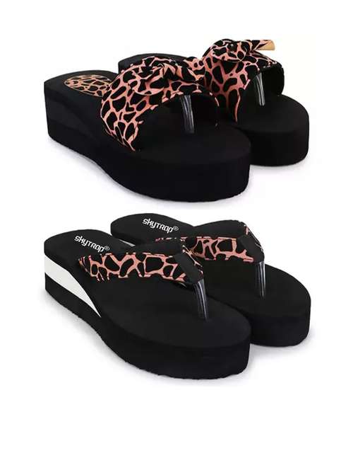 women pack of 2 comfy lounge flip-flops - 21640575 -  Standard Image - 0