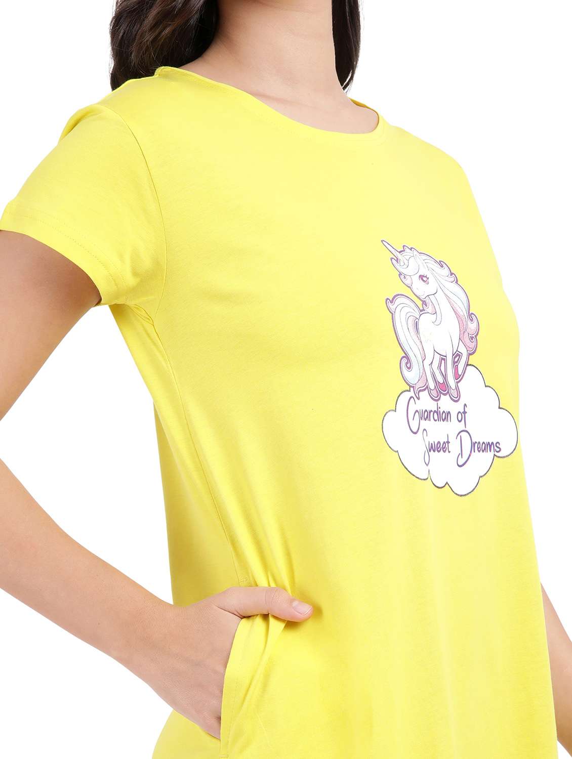 women printed cotton sleepshirts - 21641022 -  Standard Image - 6