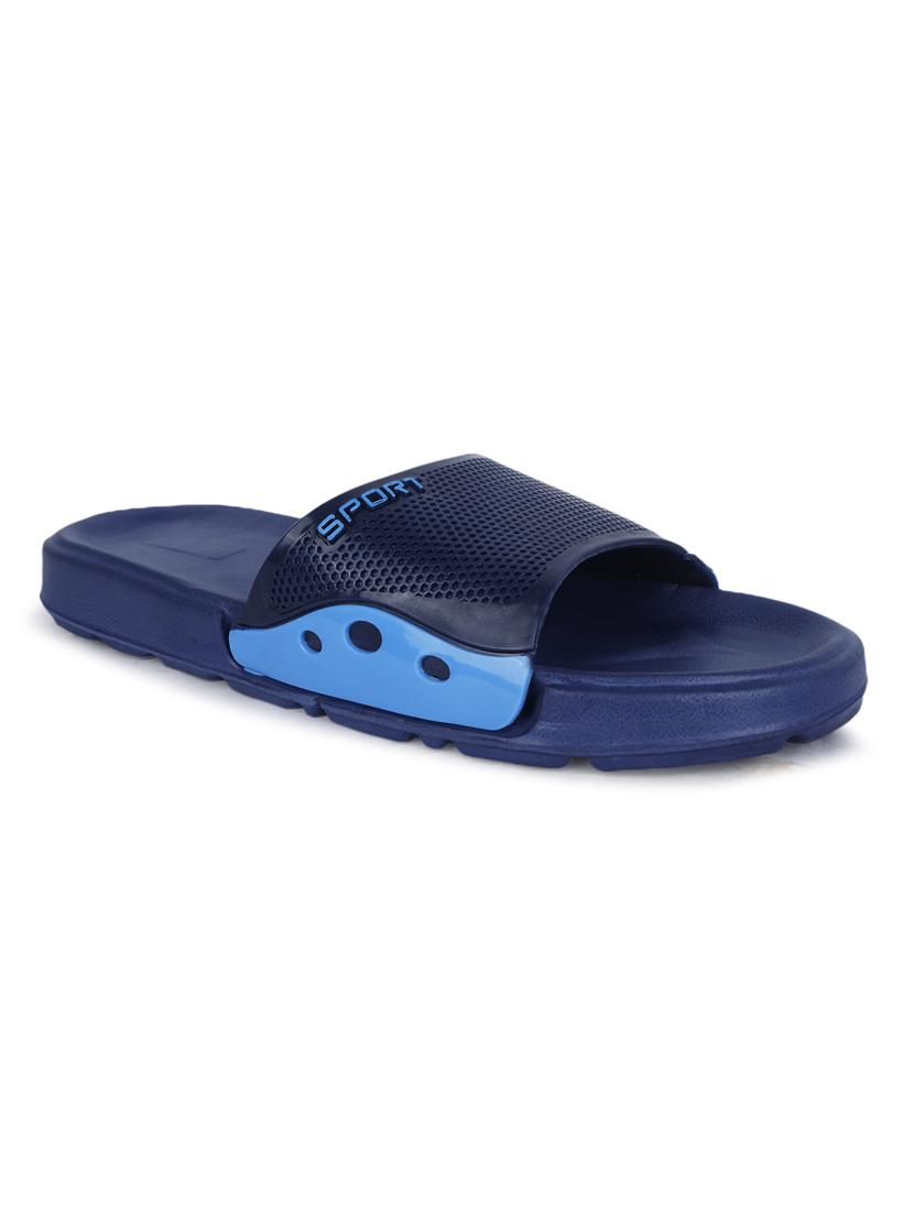 men solid slider flip flop - 21641101 - Standard Image - 1