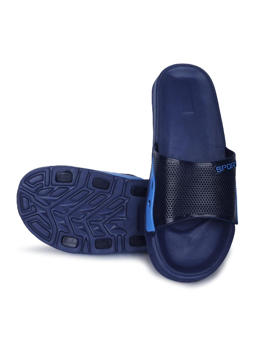men solid slider flip flop - 21641101 - Standard Image - 4