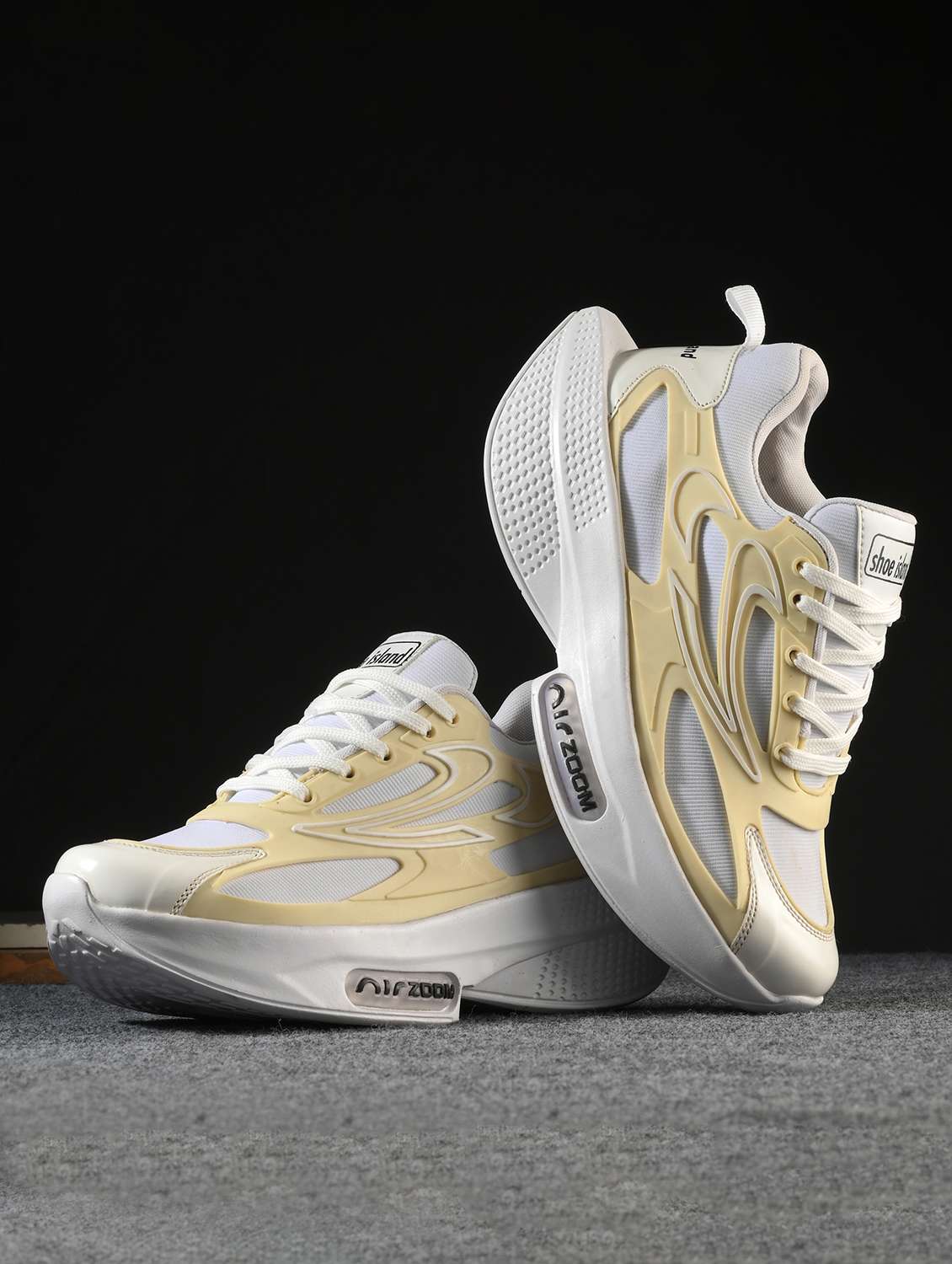 men lace up running sport shoes - 21641138 - Zoom Image - 0