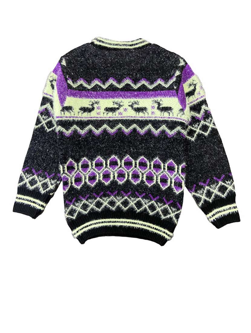 boys self design long sleeves sweater - 21641219 -  Standard Image - 1