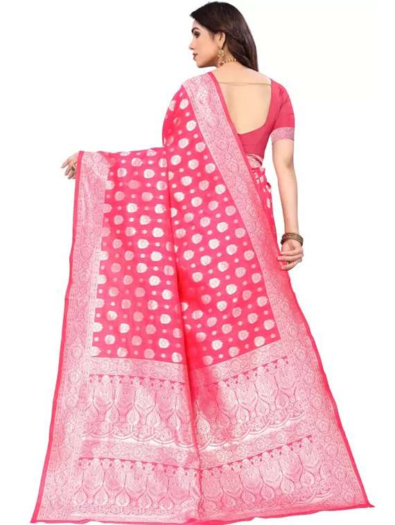women self design banarasi saree with blouse - 21641289 -  Standard Image - 1