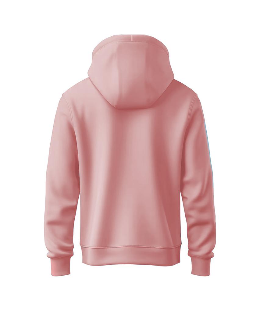 men front print long sleeve hooded sweatshirt - 21641529 - Standard Image - 1