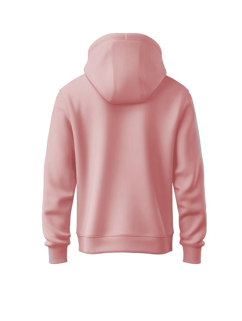 men front print regular fit hooded sweatshirt - 21641540 - Standard Image - 1
