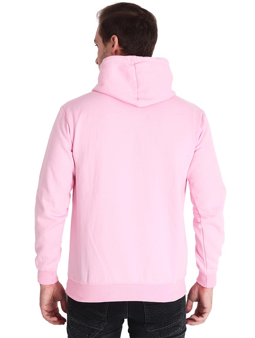 men front print regular fit hooded sweatshirt - 21641557 - Standard Image - 1