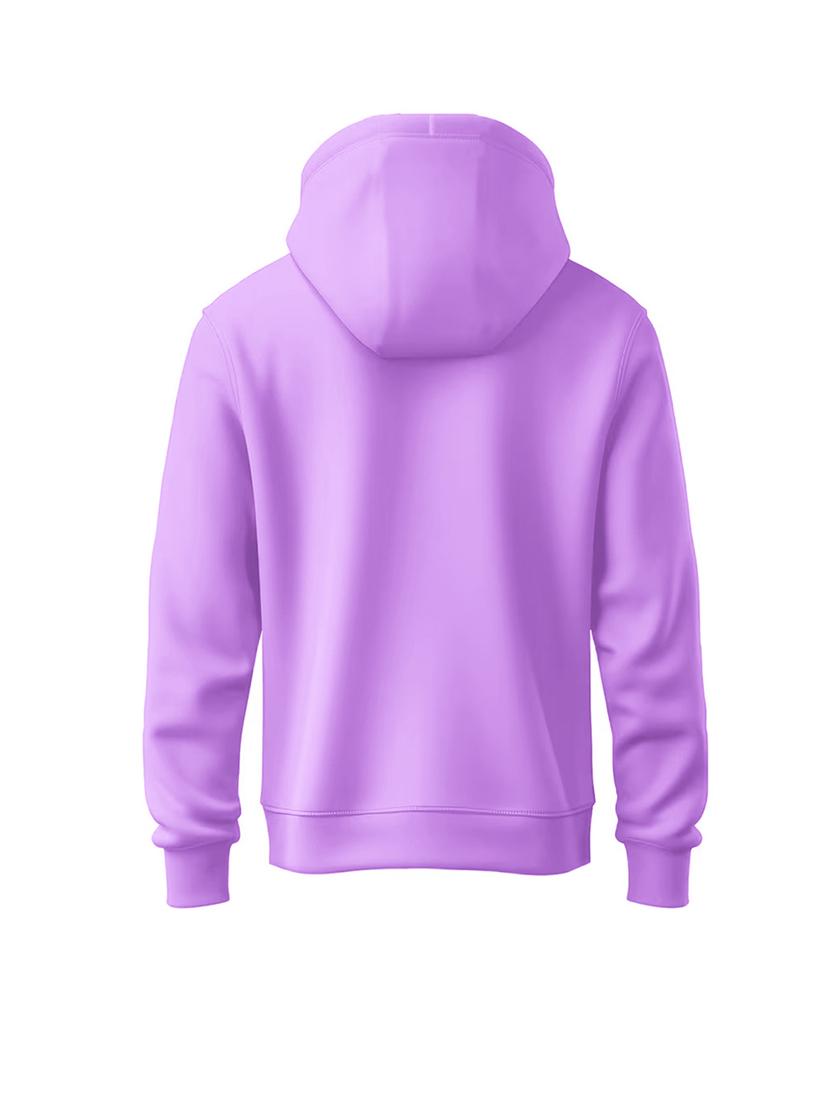 men front print regular fit hooded sweatshirt - 21641563 - Standard Image - 1
