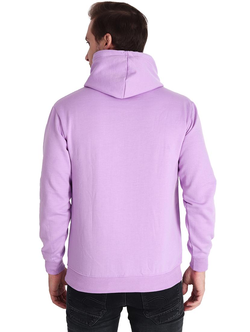 men front print regular fit hooded sweatshirt - 21641580 - Standard Image - 1