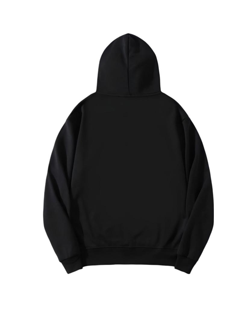 men front print hooded sweatshirt - 21641659 - Standard Image - 1