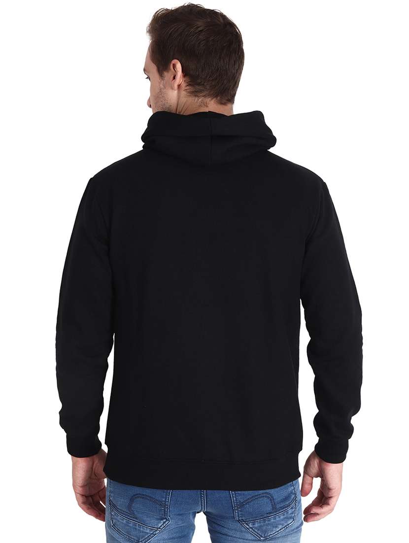 men front print hooded neck sweatshirt - 21641718 -  Standard Image - 1