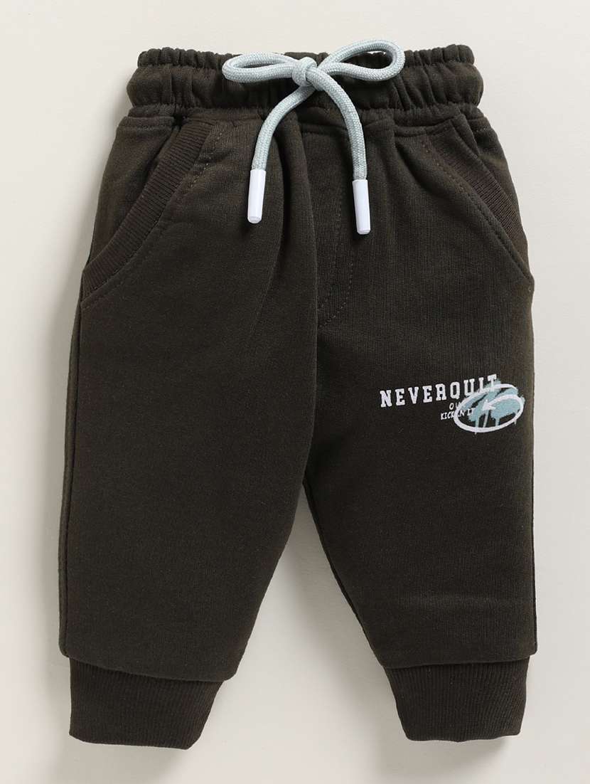 boys grey printed full length sets - 21641787 -  Standard Image - 4