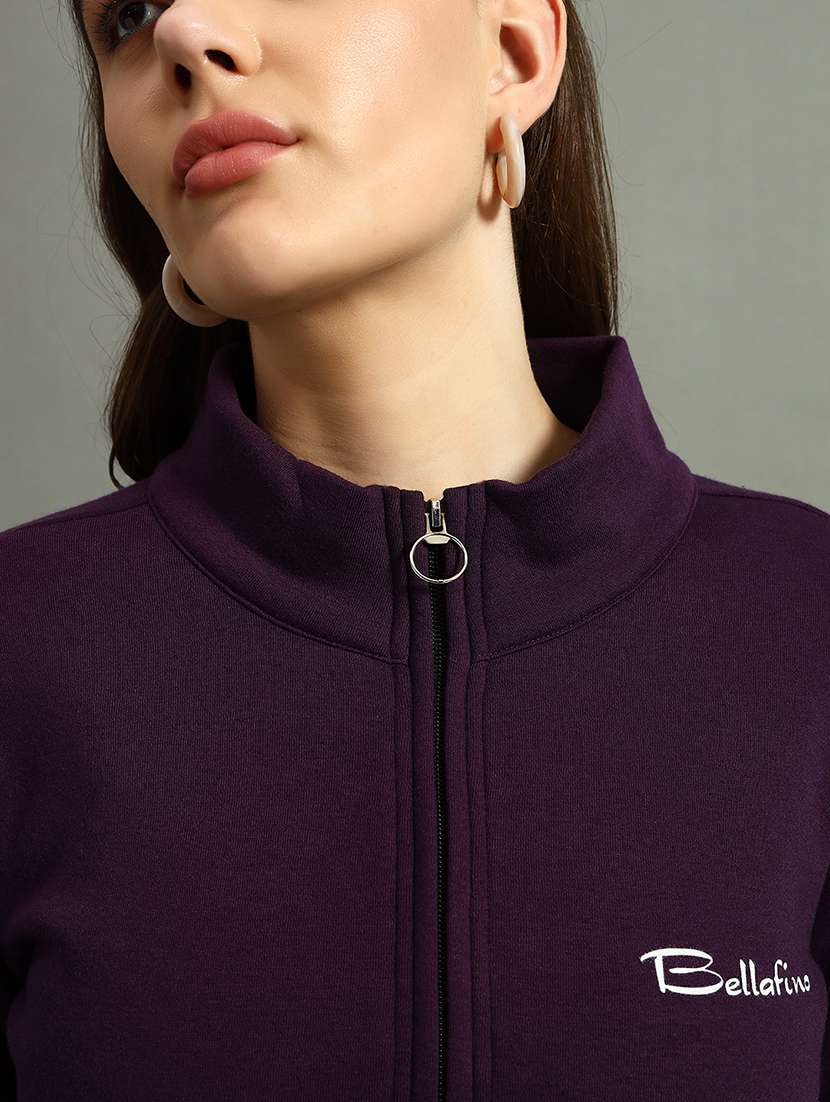 women placement print long sleeve sweatshirt - 21642424 -  Standard Image - 4