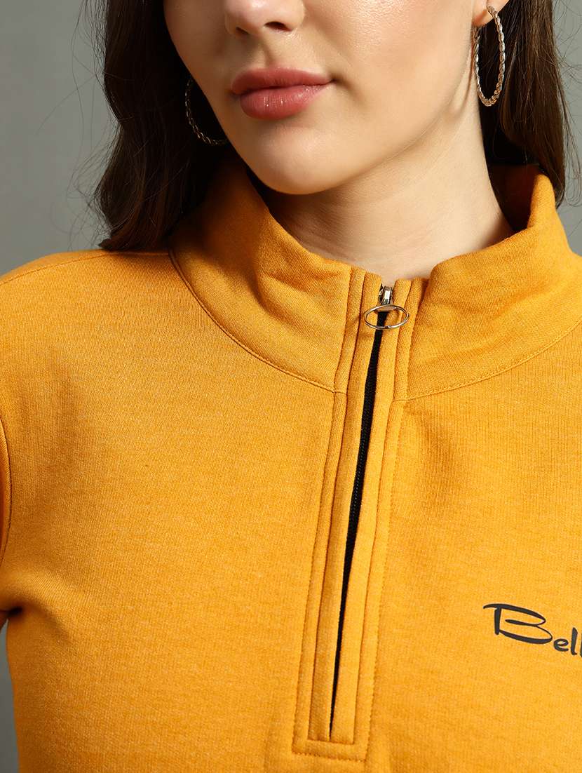 women placement print long sleeve sweatshirt - 21642431 -  Standard Image - 4