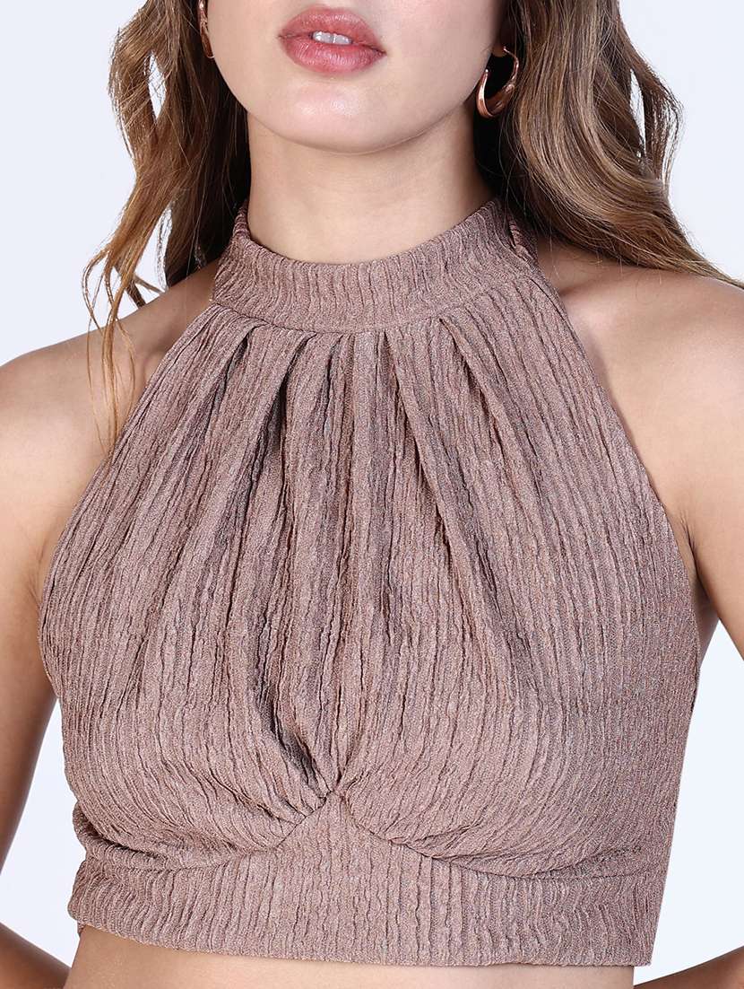 women solid top and palazzo co-ord set - 21643290 -  Standard Image - 6