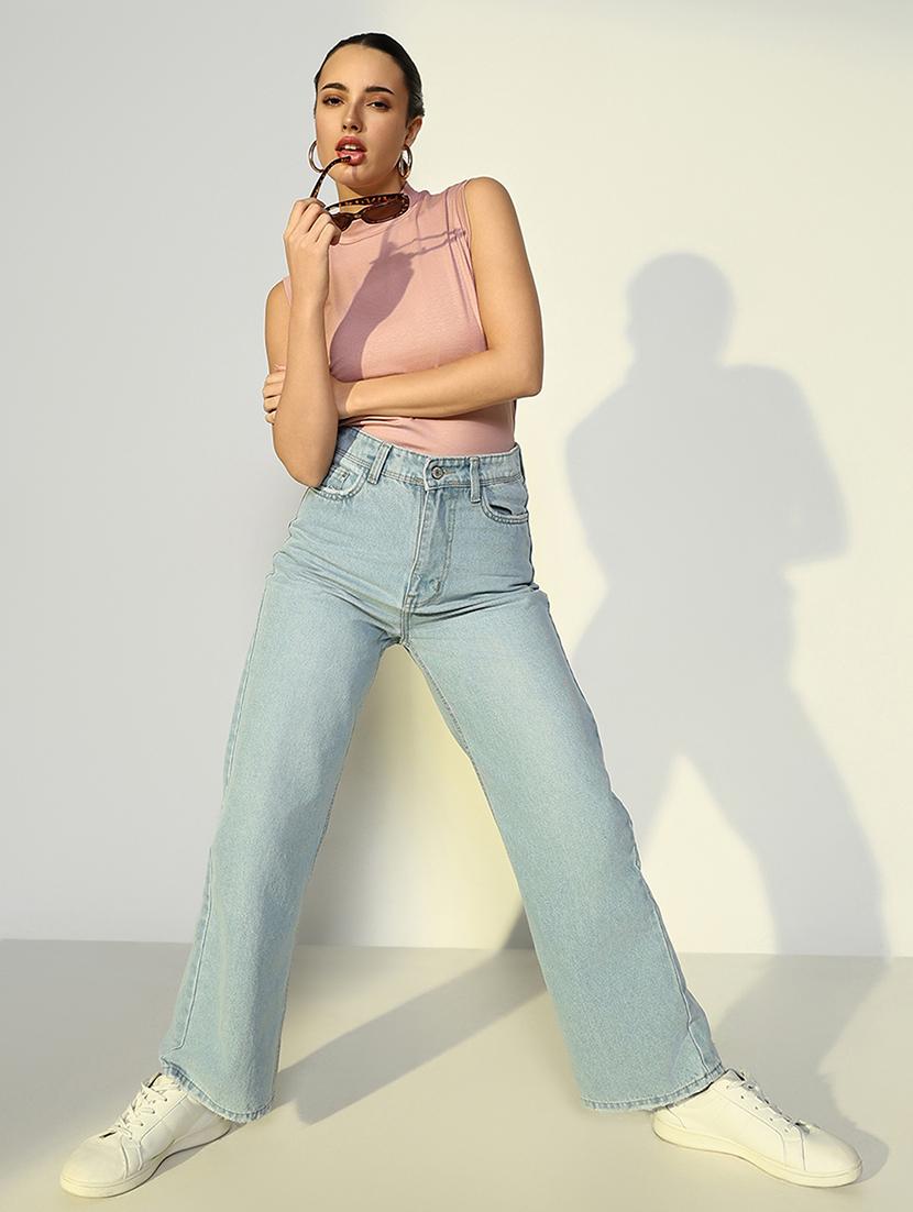 women solid sleeveless regular top - 21643389 - Standard Image - 4