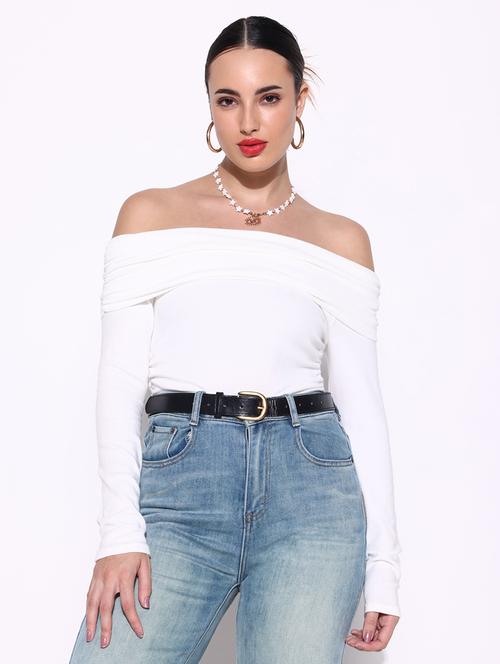 women solid sleeveless crop top - 21643406 - Standard Image - 0