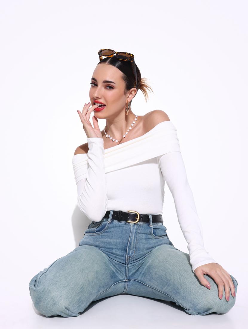 women solid sleeveless crop top - 21643406 - Standard Image - 1