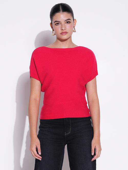 women solid short sleeves regular top - 21643423 - Standard Image - 0