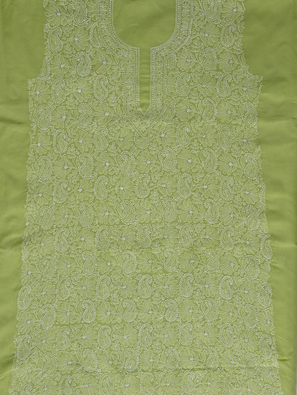 women chikankari work unstitched suit set - 21643598 - Standard Image - 4