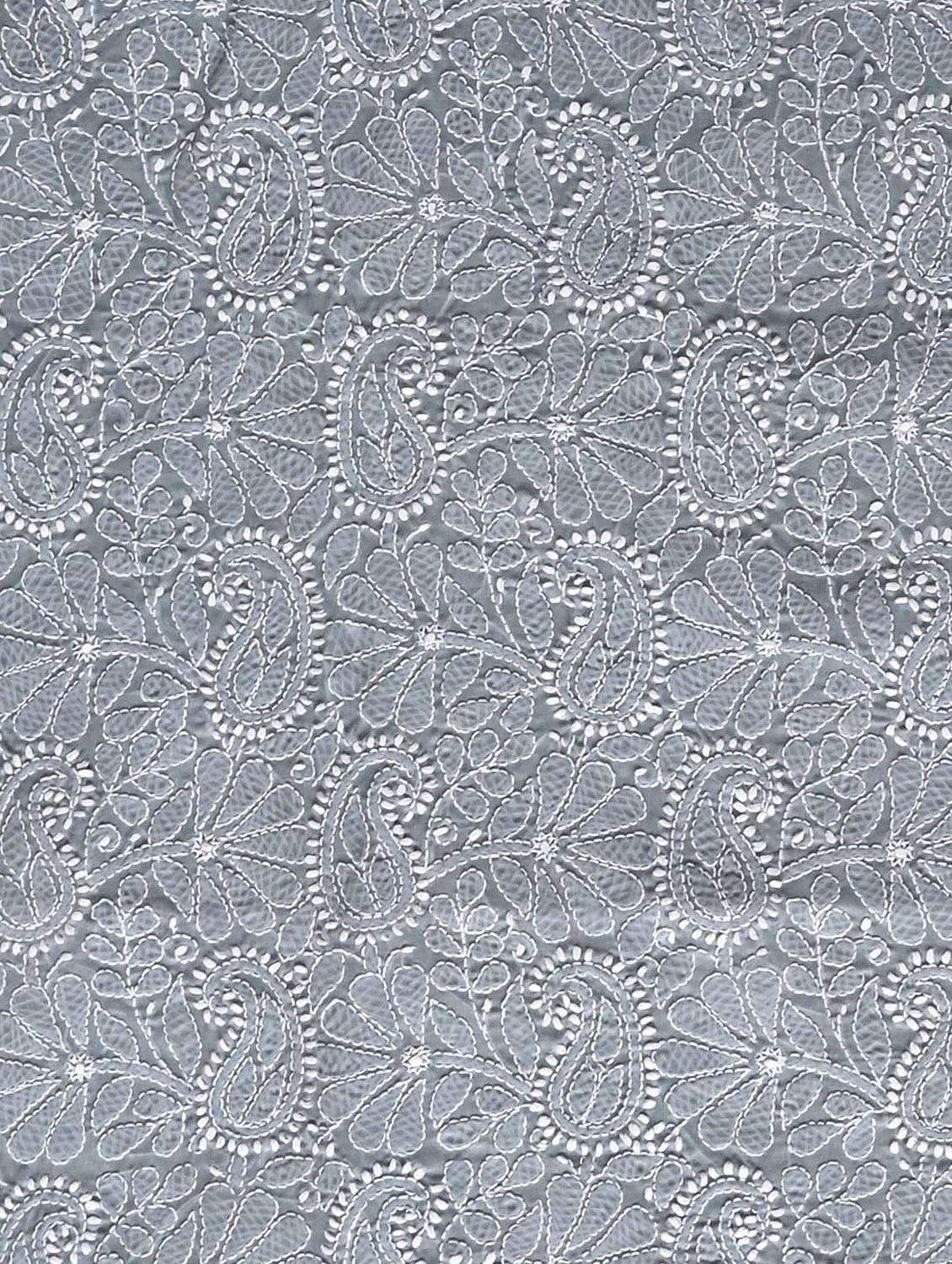 women chikankari work unstitched suit set - 21643600 - Standard Image - 4