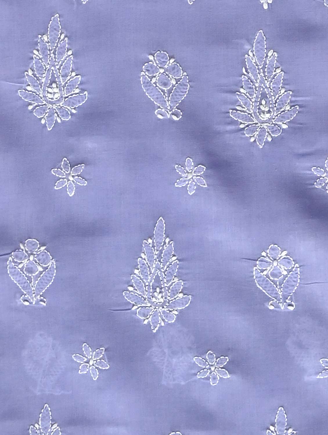 women chikankari work unstitched suit set - 21643623 - Standard Image - 4