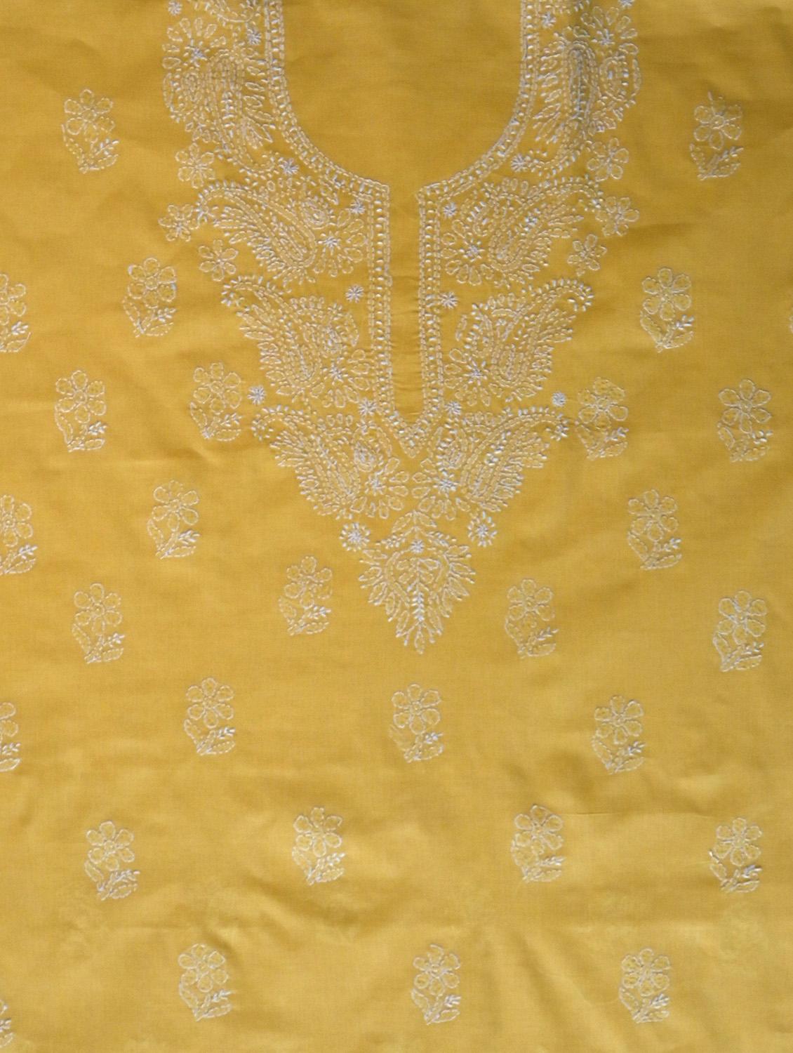 women chikankari work unstitched suit set - 21643635 - Standard Image - 4