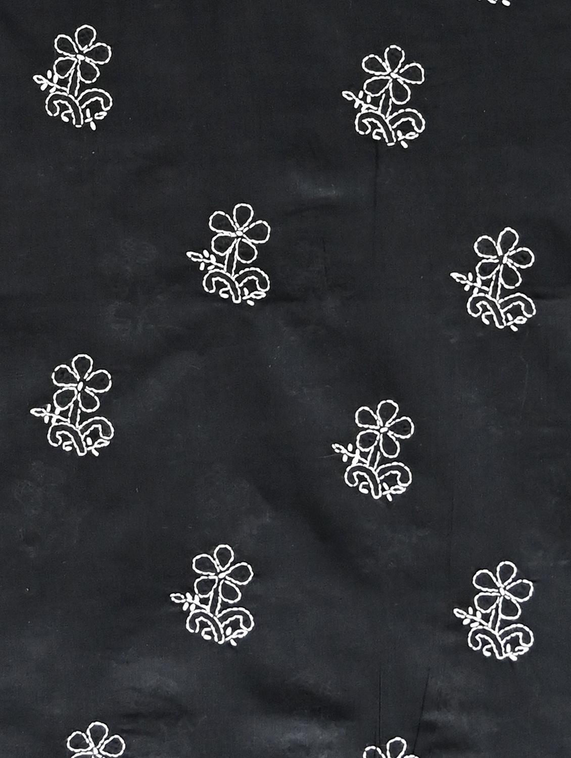 women chikankari work unstitched suit set - 21643638 - Standard Image - 4