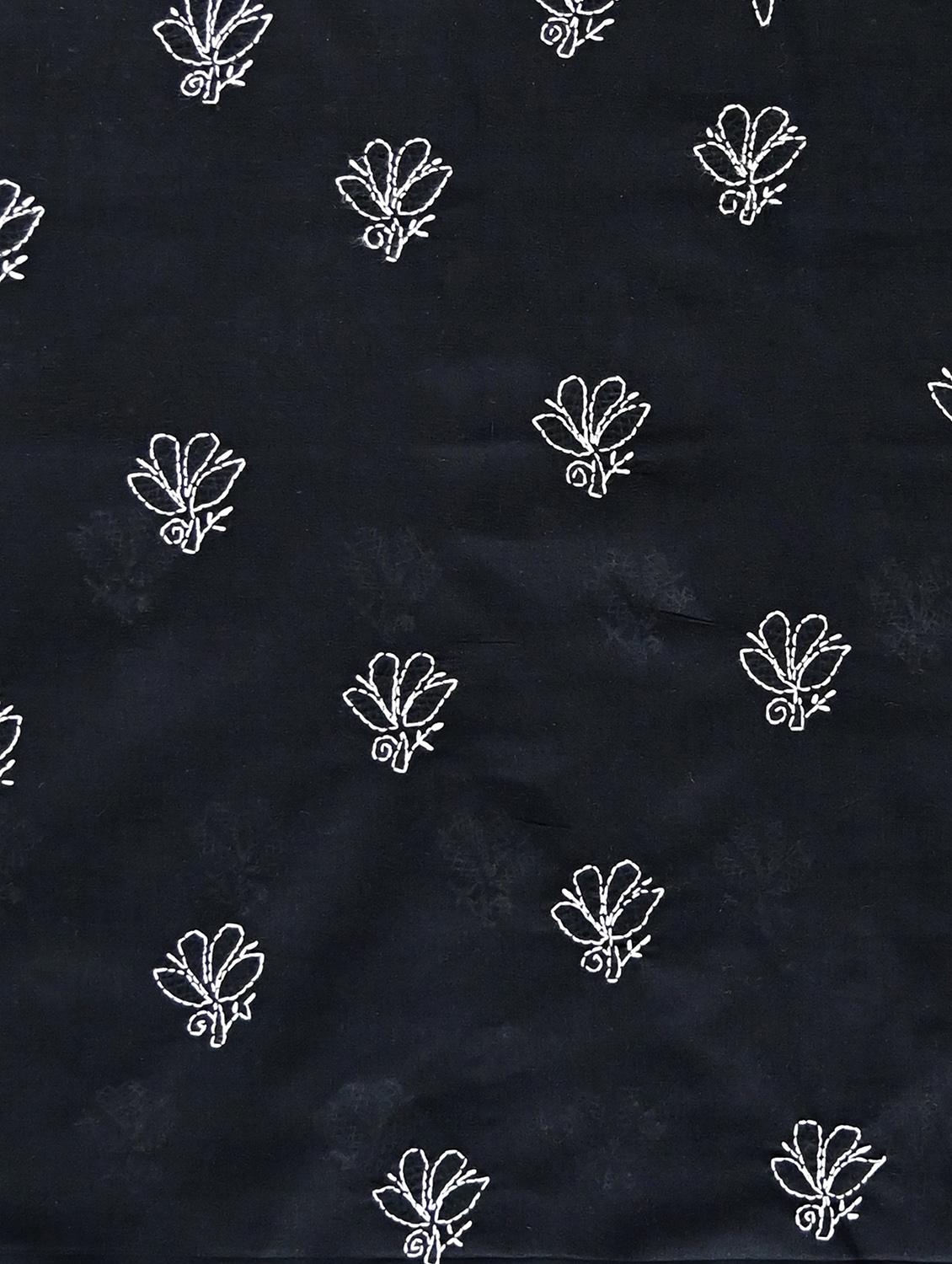 women chikankari work unstitched suit set - 21643646 - Standard Image - 4