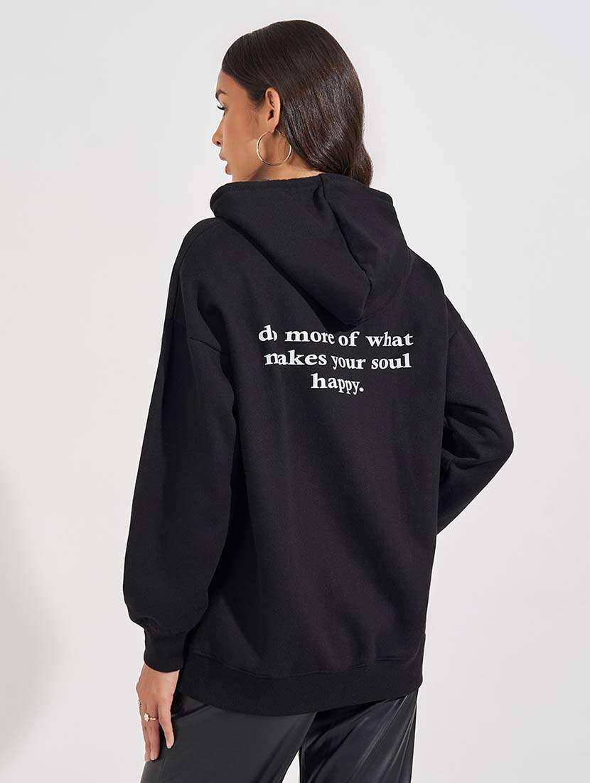 women front & back print long sleeve sweatshirt - 21643724 -  Standard Image - 1