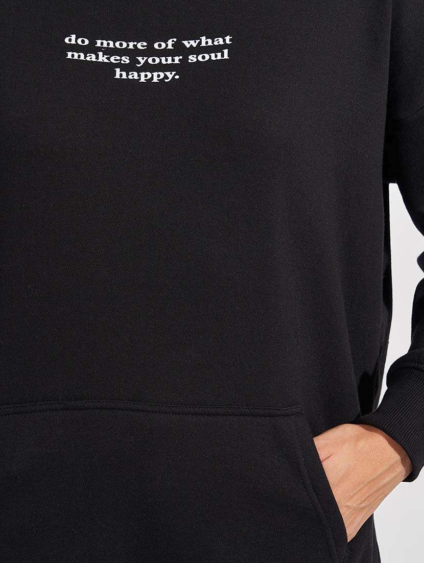 women front & back print long sleeve sweatshirt - 21643724 - Standard Image - 4