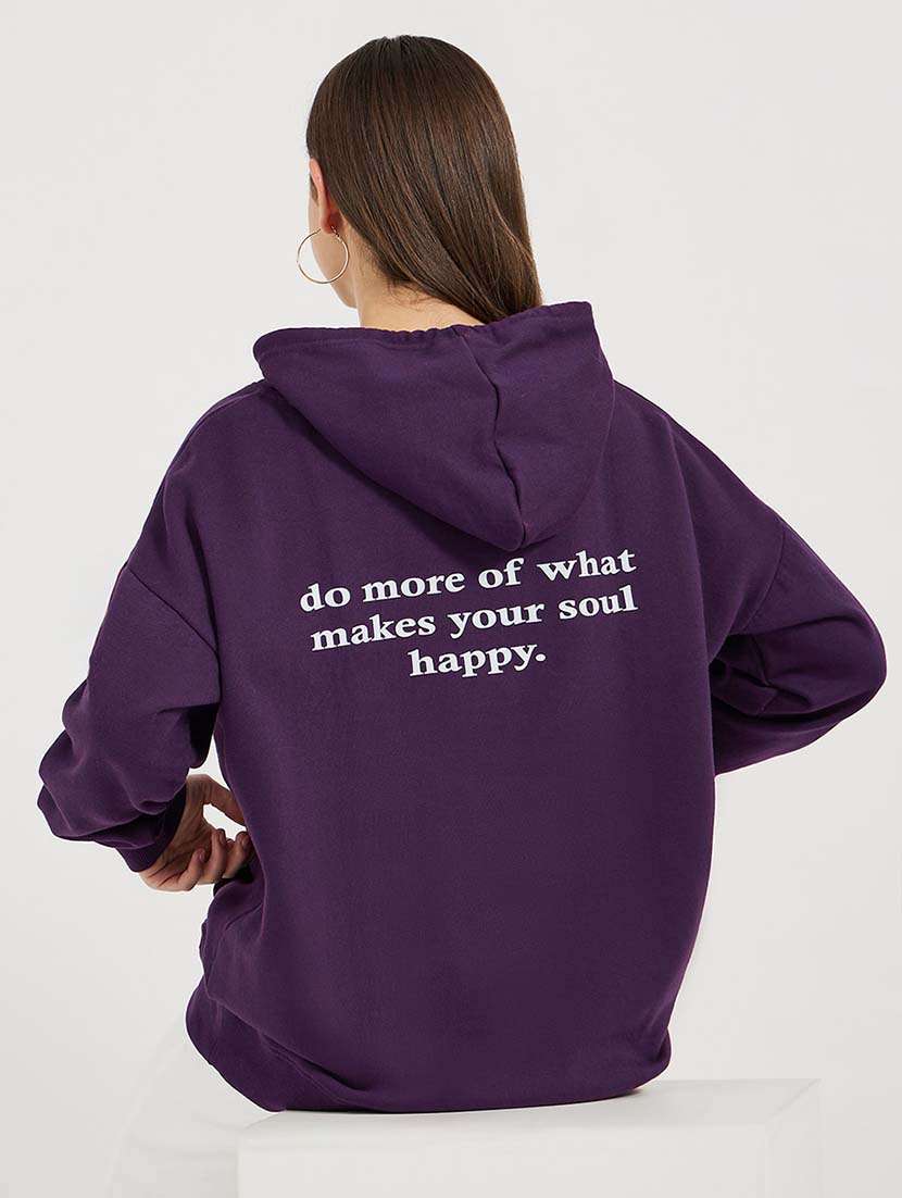women front & back print sweatshirt - 21643725 - Standard Image - 1