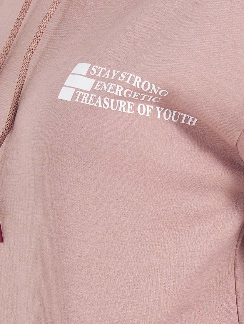 women front & back print long sleeve sweatshirt - 21643738 - Standard Image - 4