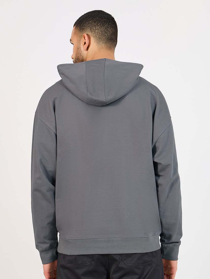 men long sleeves front print sweatshirt - 21643927 - Standard Image - 1