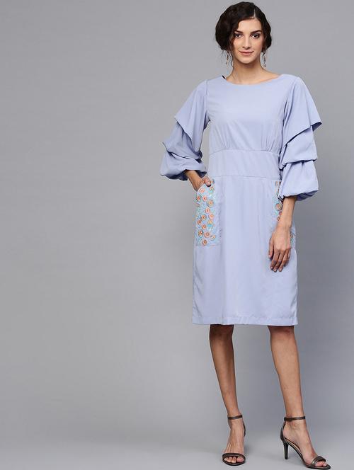 women solid sheath dress - 21644017 -  Standard Image - 0