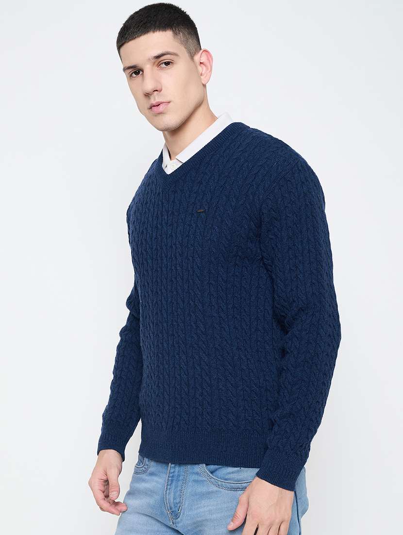 men self design long sleeves pullover - 21644373 -  Standard Image - 1
