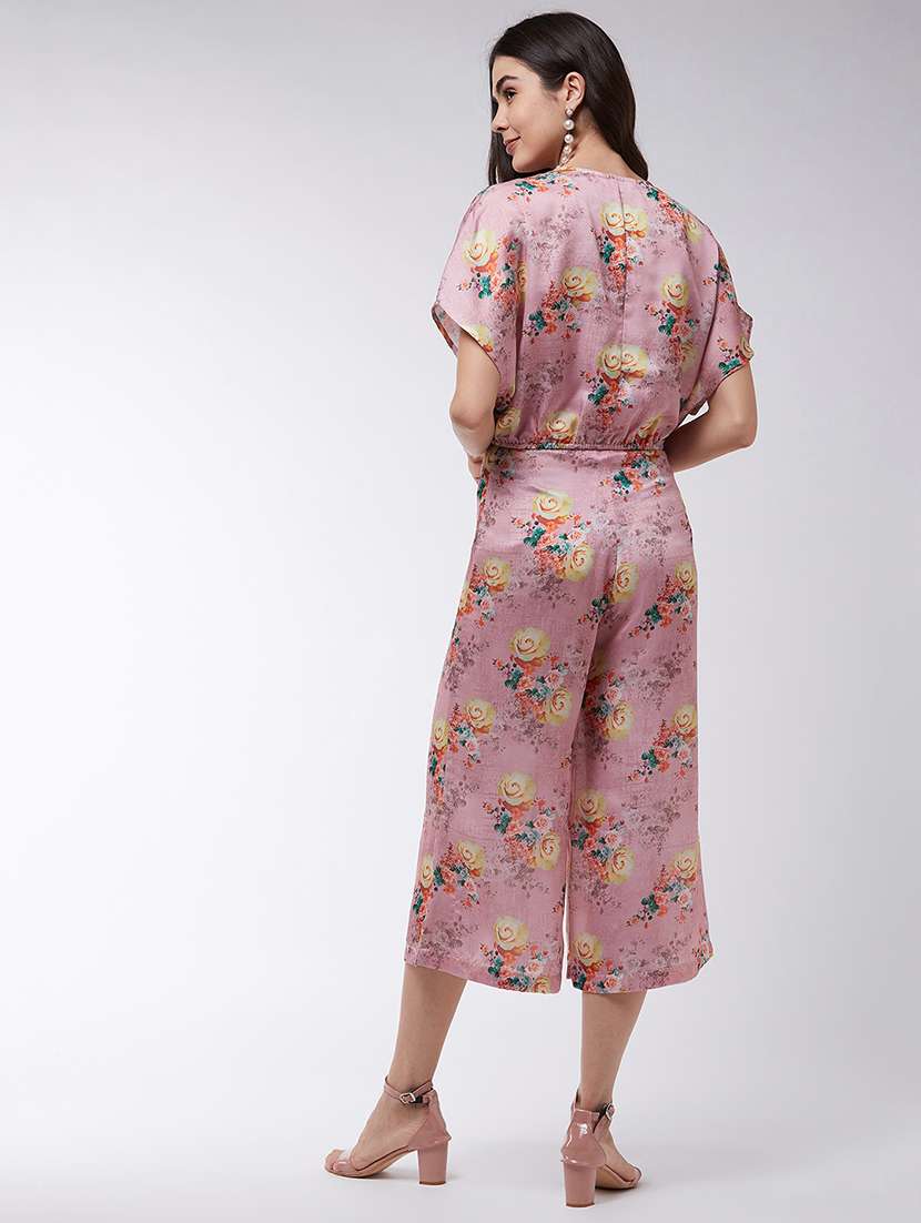 women floral printed top and trouser co-ord set - 21644500 - Standard Image - 4