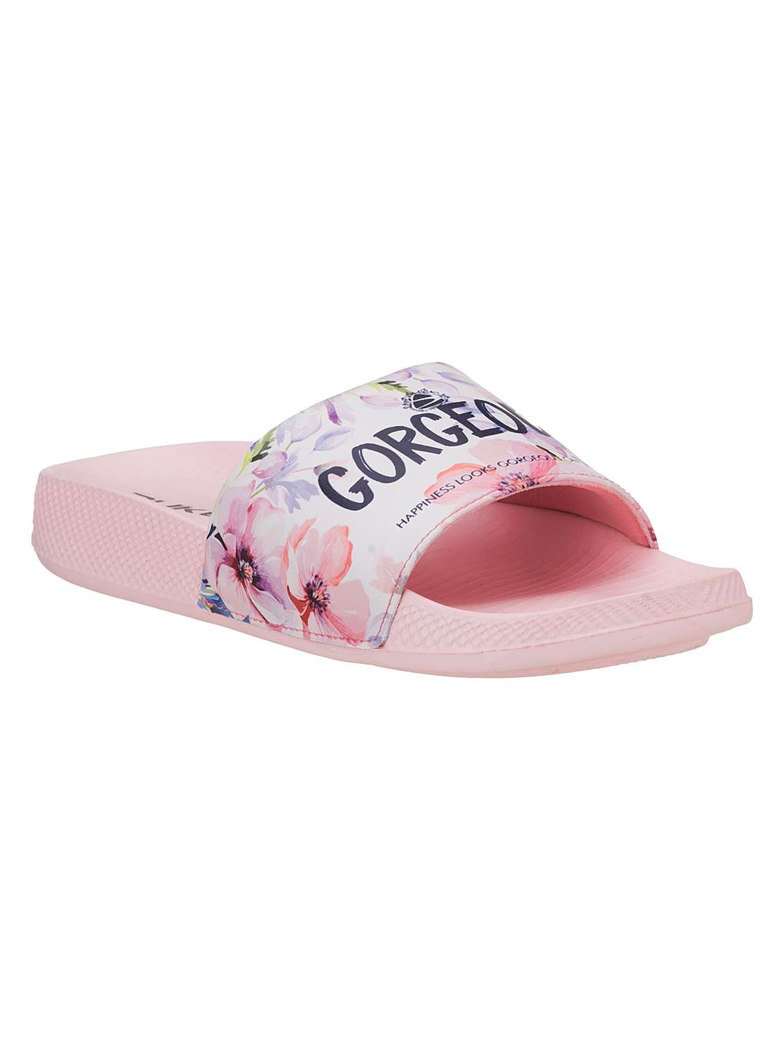 women printed comfortable slides - 21645047 -  Standard Image - 1
