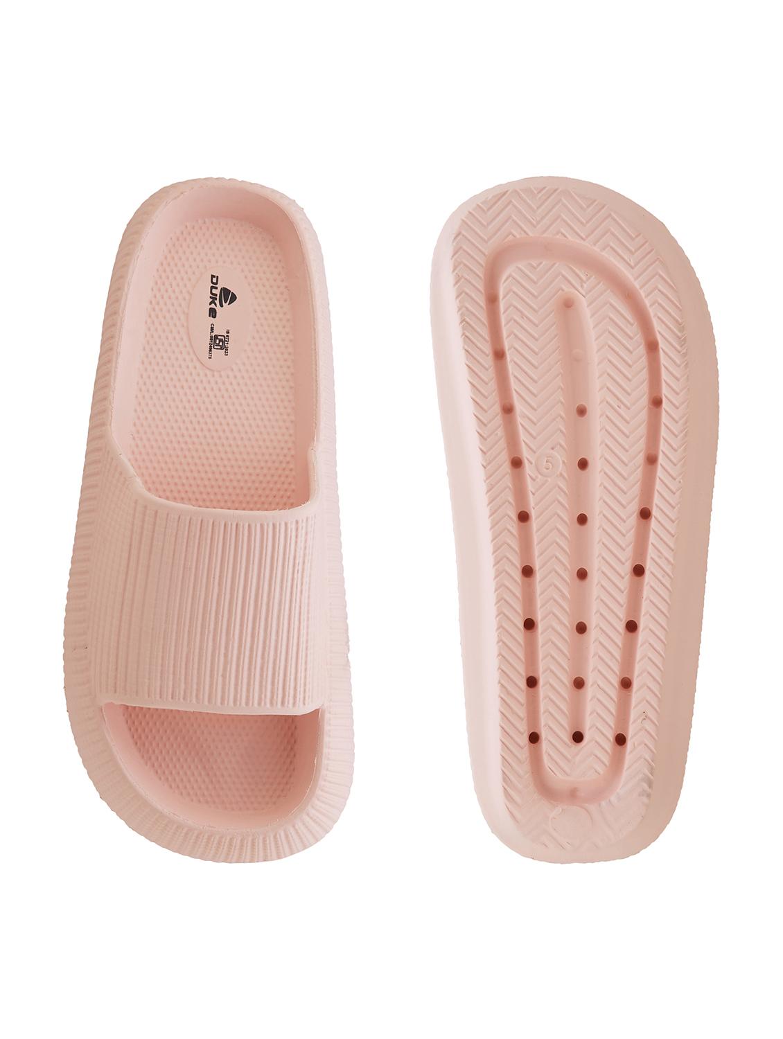 women solid comfortable slides - 21645053 - Standard Image - 4