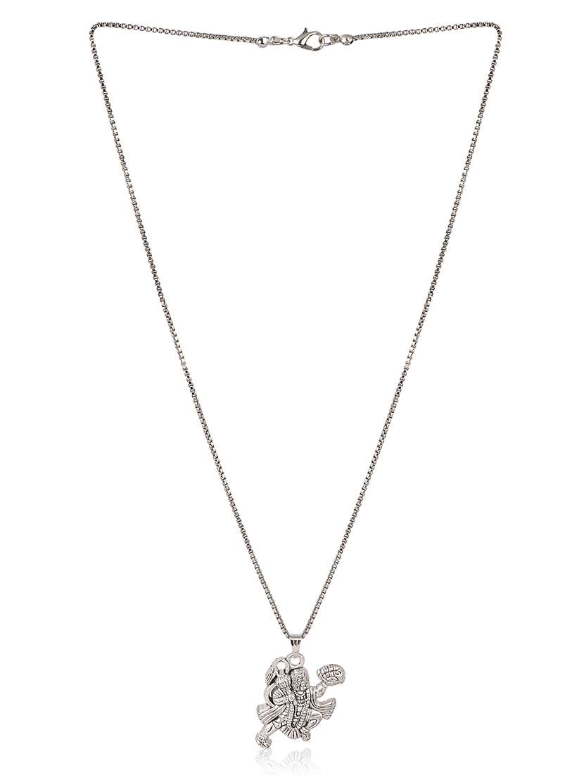 men sacred idol pendant with chain - 21645066 -  Standard Image - 1