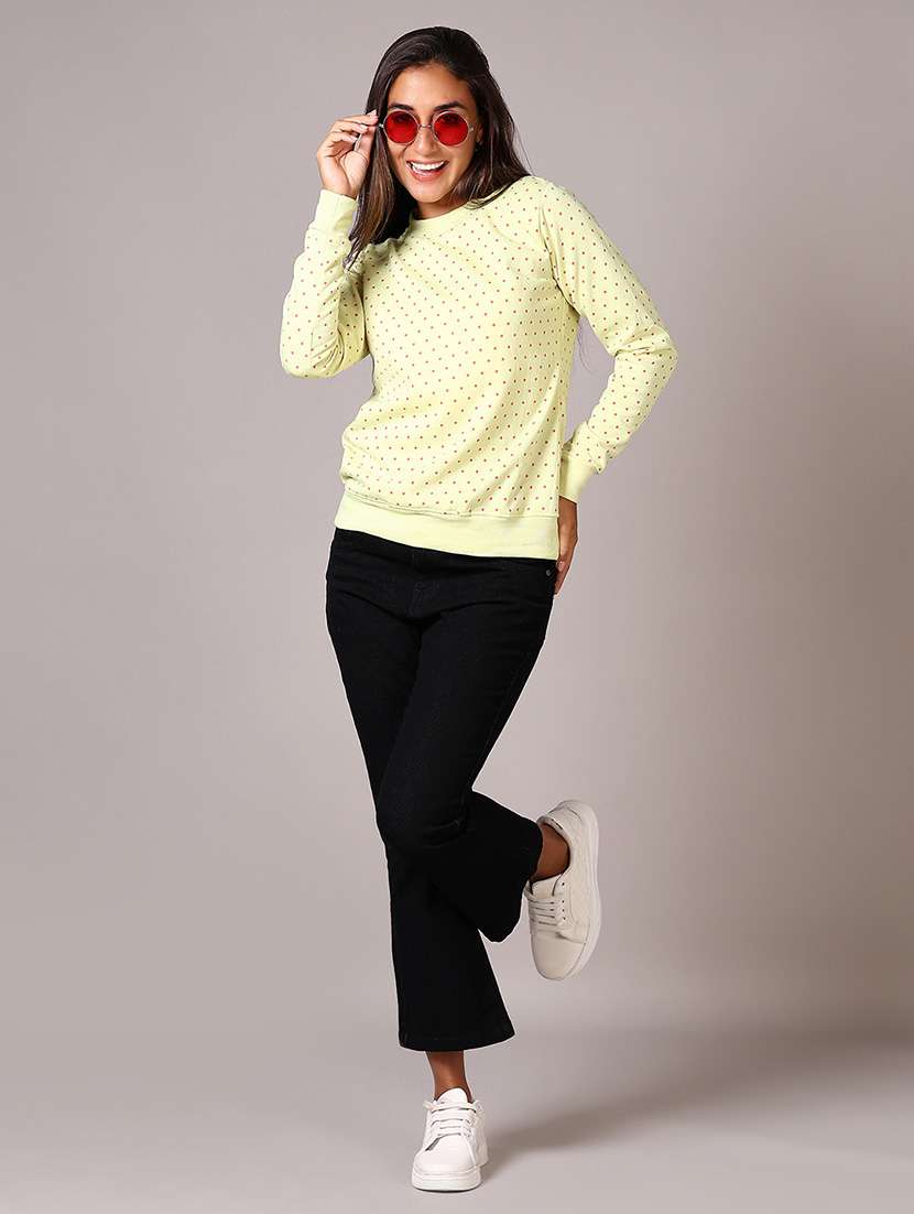 women printed long sleeves sweatshirt - 21645125 -  Standard Image - 4