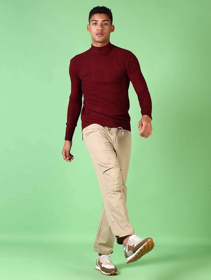 men long sleeves solid pullovers - 21645283 -  Standard Image - 4