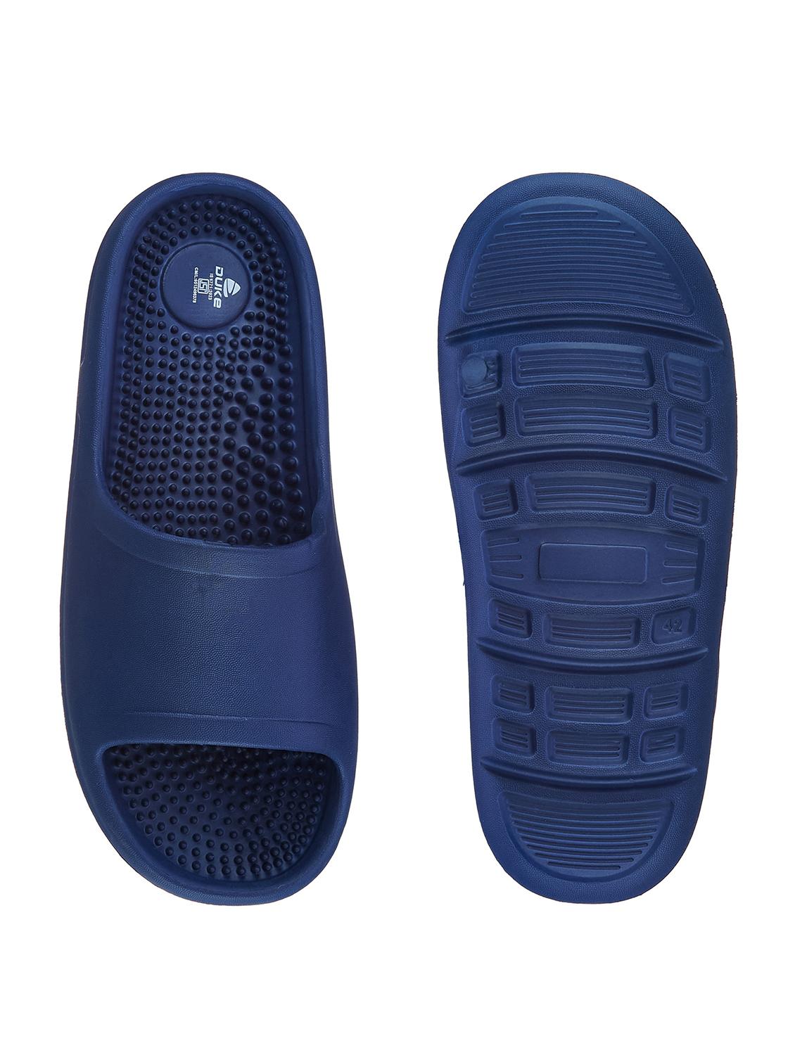 men solid acupressure flip flops - 21645391 - Standard Image - 4