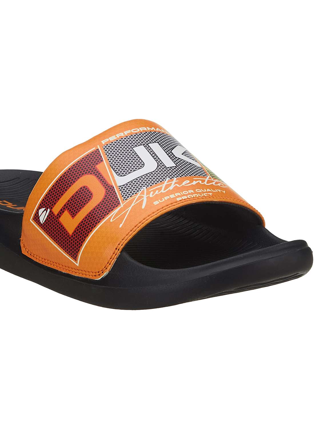 men orange slider flip flop - 21645396 -  Standard Image - 4