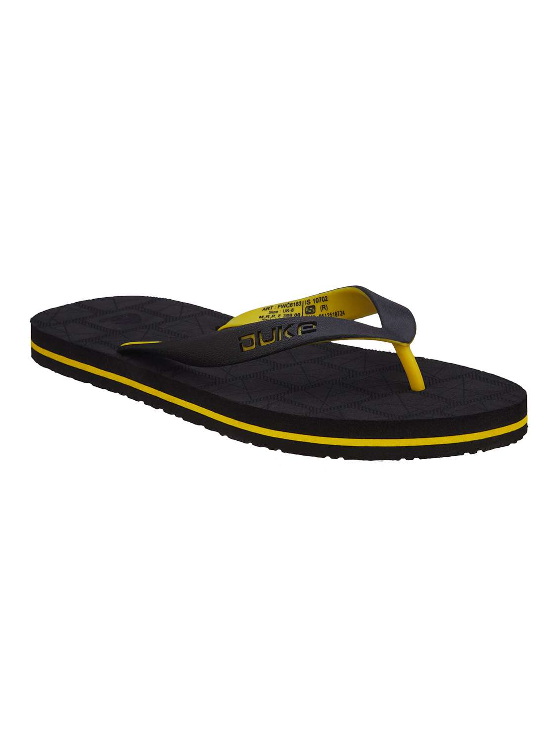 men black slip on slipper - 21645408 -  Standard Image - 1