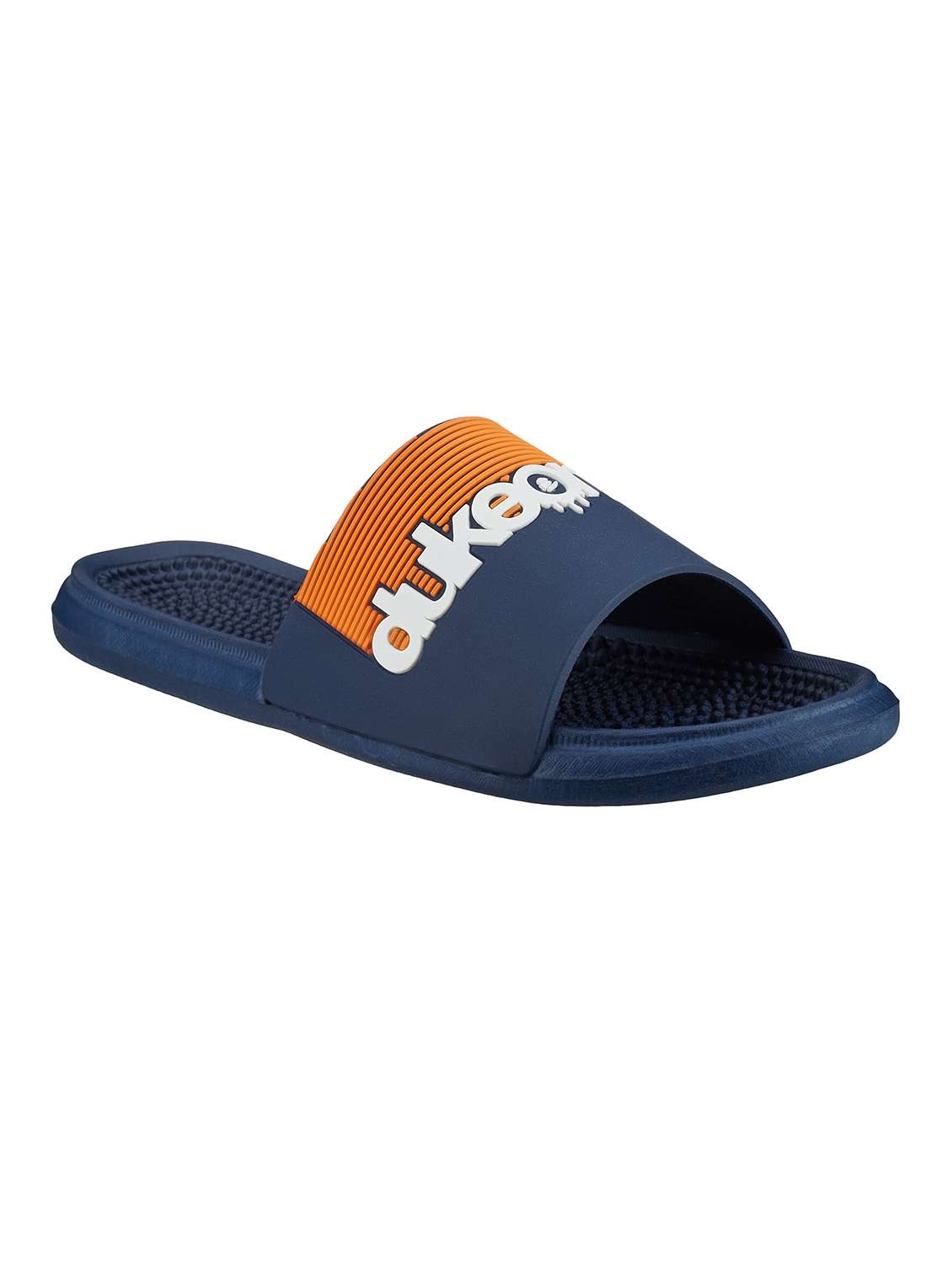 men navy blue slider flip flop - 21645419 -  Standard Image - 1