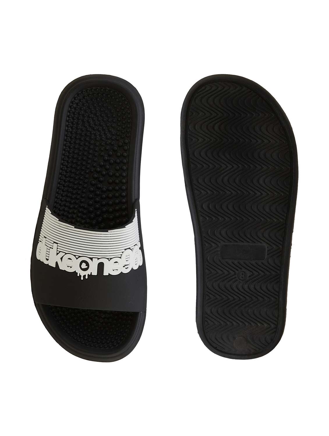 men black slider flip flop - 21645426 -  Standard Image - 4