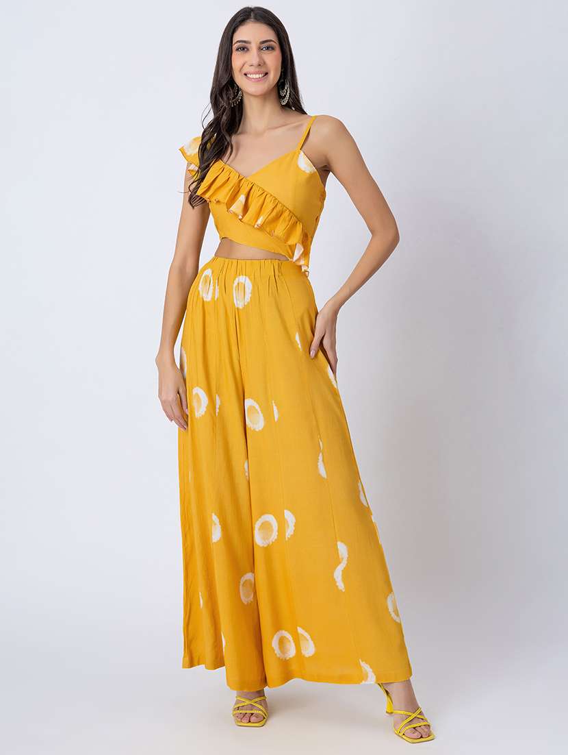 women bnadhani print full length jumpsuit